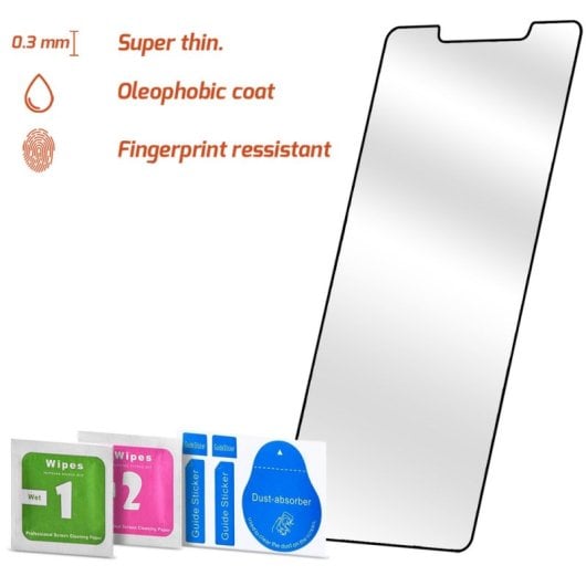 Protecteur en verre trempé 3D PcCom Essential pour Alcatel 1B 2022