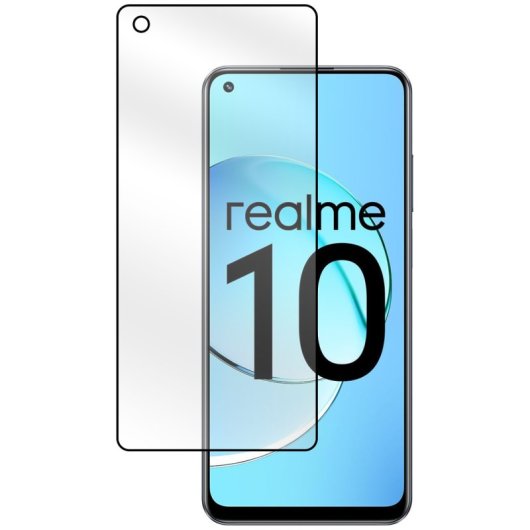 Pellicola protettiva in vetro temperato 3D PcCom Essential per Realme 10 AMOLED