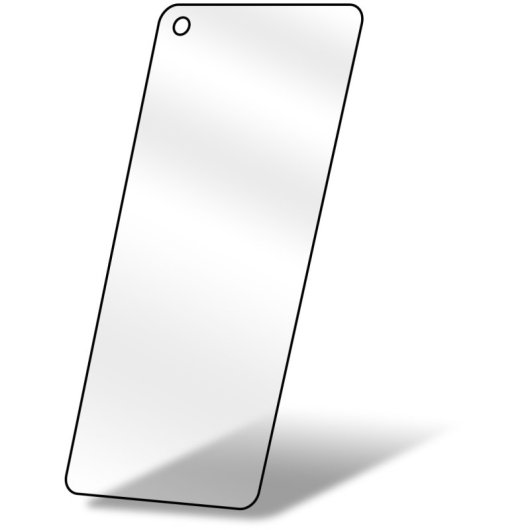 Pellicola protettiva in vetro temperato 3D PcCom Essential per Realme 10 AMOLED