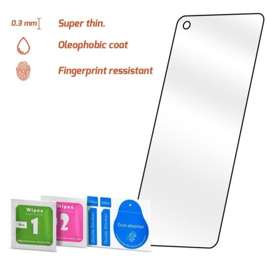 Protecteur en verre trempé 3D PcCom Essential pour Realme GT Neo 2 5G