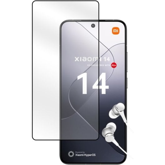 PcCom Essential Protector Cristal Templado 3D para Xiaomi 14