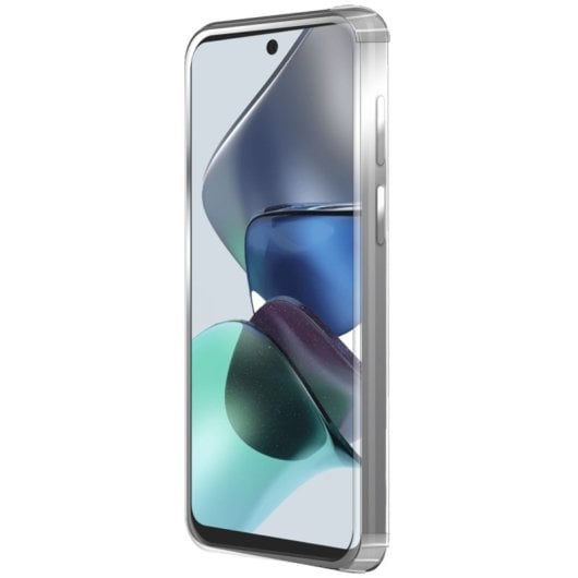 PcCom Essential Funda Antishock Transparente para Motorola Moto G23