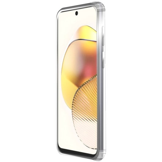 PcCom Essential Funda Antishock Transparente para Motorola Moto G73
