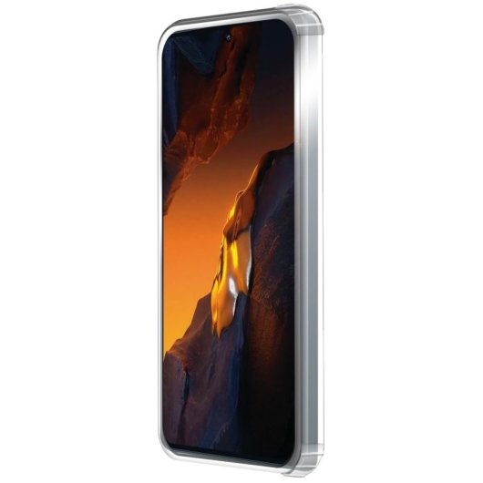 PcCom Essential Funda Antishock Transparente para POCO F5 5G