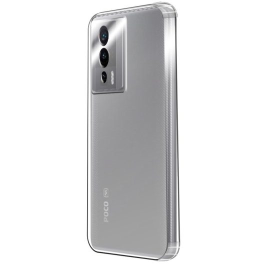PcCom Essential Funda Antishock Transparente para POCO F5 Pro 5G