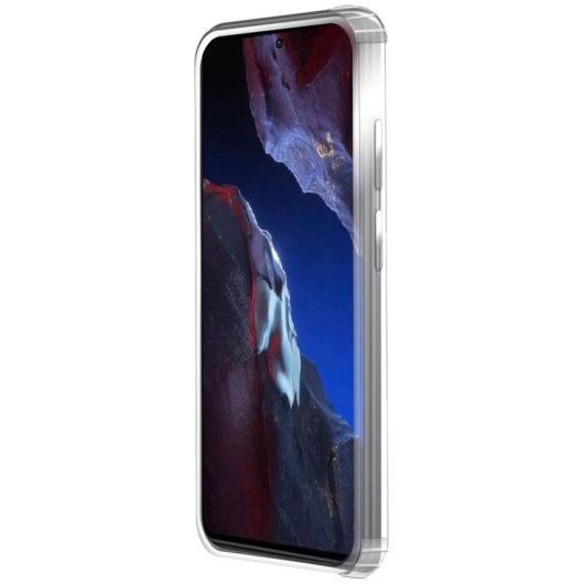 PcCom Essential Funda Antishock Transparente para POCO F5 Pro 5G