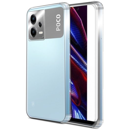 Coque antichoc transparente PcCom Essential pour POCO X5 5G