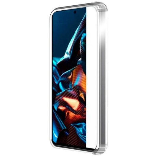PcCom Essential Transparent Antishock Case für POCO X5 Pro 5G