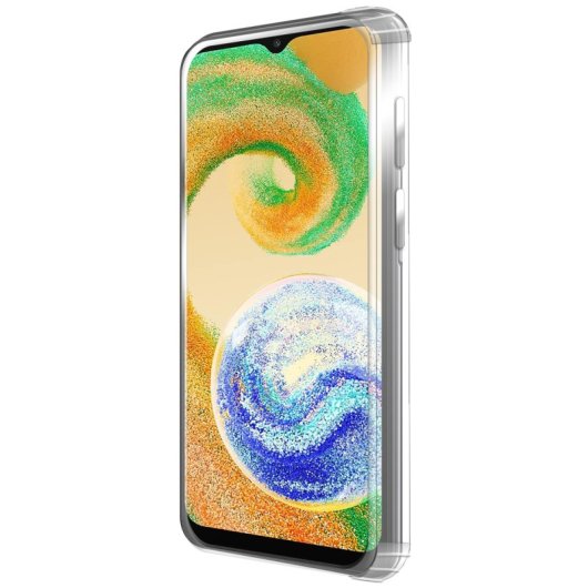 PcCom Essential Funda Antishock Transparente para Samsung Galaxy A04S