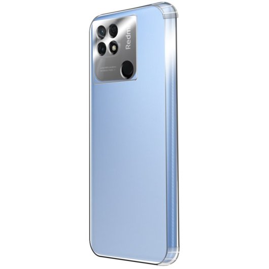 PcCom Essential Funda Antishock Transparente para Xiaomi Redmi 10C