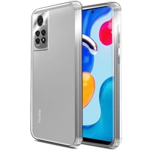 Coque antichoc transparente PcCom Essential pour Xiaomi Redmi Note 11/11S