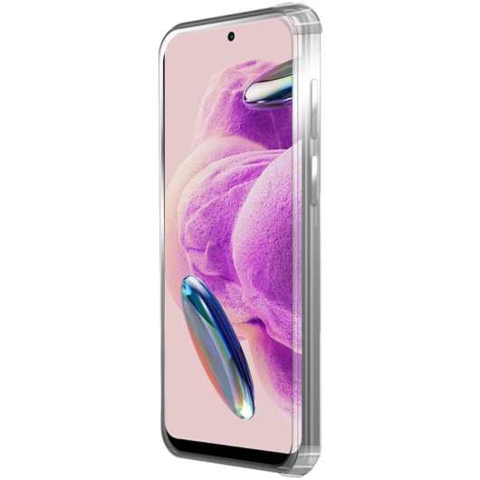 PcCom Essential Funda Antishock Transparente para Xiaomi Redmi Note 12S