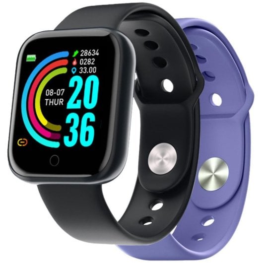 Celly Trainerband Reloj Smartwatch Dos Correas Lila