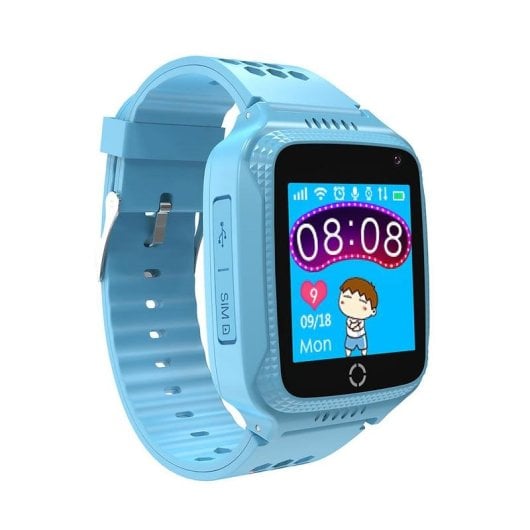 Celly Kidswatch Bluetooth GPS 1.44" Écran Couleur Bleu Étanchéité IP67 SOS Suivi Sommeil