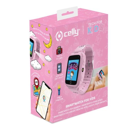 SMARTWATCH PER BAMBINI ROSA