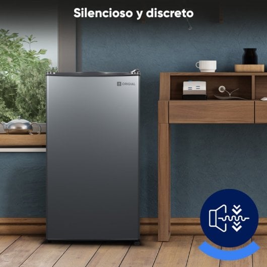 Origial COOL&FREEZE 80L INOX Frigorífico Bajo Encimera 80L Clase E Acero Inoxidable