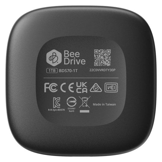 Synology BeeDrive 2TB Nero