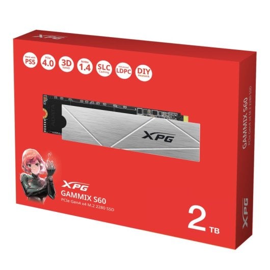 Adata XPG GAMMIX S60 2TB SSD M.2 PCIe Gen4 x4