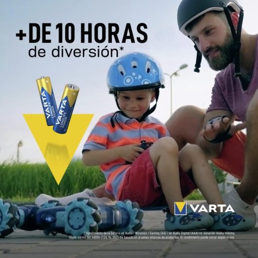 Varta Longlife Power Pack 8 Pilas Alcalinas AA LR6 1.5V