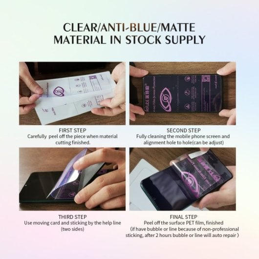 Max Power Digital Protector de Pantalla Hidrogel HD Transparente para Xiaomi Redmi Note 13 Pro Plus