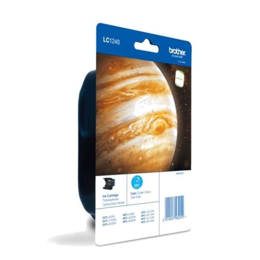 Tintenpatrone Brother LC-1240CBP Cyan Einzelpack hohe Reichweite