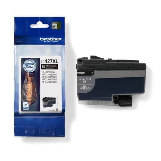 Cartouche Tinta Original Brother LC-427XLBK XL Noir