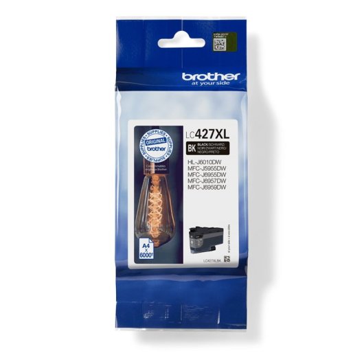 Cartucho de Tinta Original Brother LC-427XLBK XL Negro