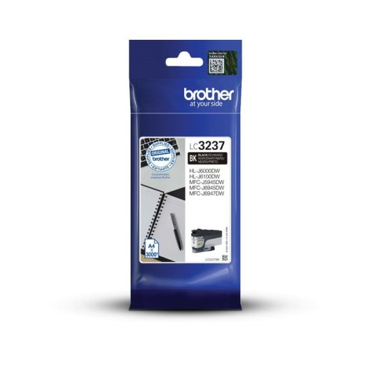 Cartucho de Tinta Original Brother LC-3237BK Negro Rendimiento Estándar