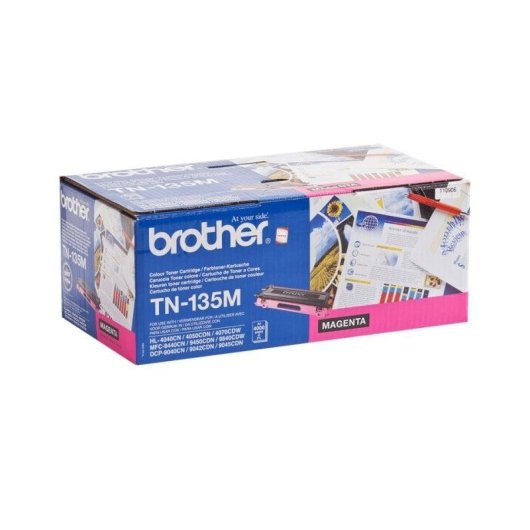 Cartouche de Toner Original Brother TN-135M Magenta