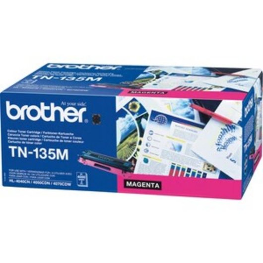Cartouche de Toner Original Brother TN-135M Magenta