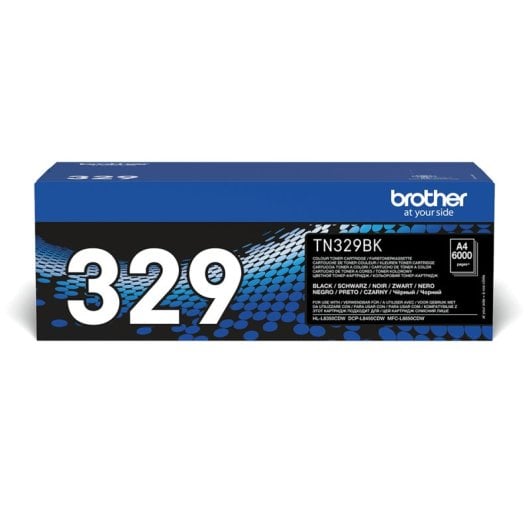Cartucho de Tóner Original Brother TN-329BK Negro