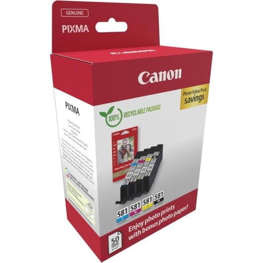 Canon 2106C006 cartuccia d'inchiostro 4 pezzo(i) Originale Nero, Ciano, Magenta, Giallo