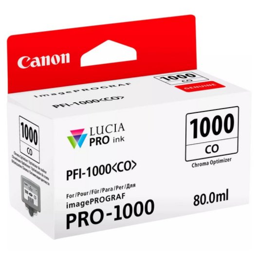 Cartucho de Tinta Fotográfico Original Canon PFI-1000 CO Transparente