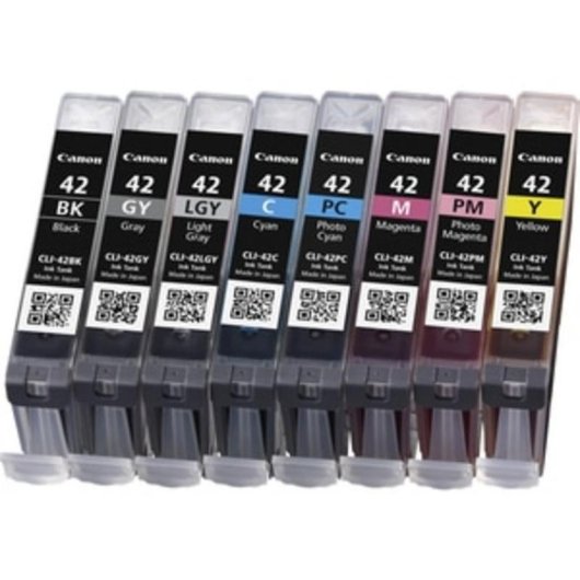 Cartucho de Tinta Original Canon CLI-42 Pack 8 Unidades