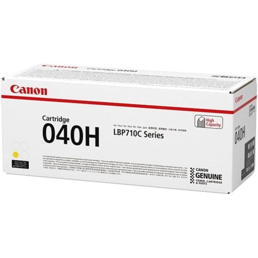 Cartucho de toner Canon 040H 1 unidade(s) Original Amarelo