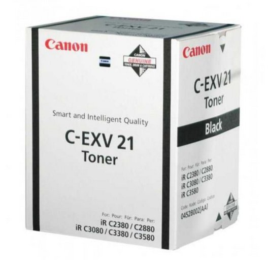 Cartucho de toner preto original Canon C-EXV 21
