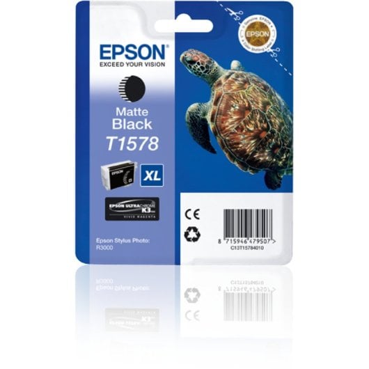 Cartucho Epson Turtle T1578 preto fosco