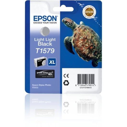 Cartucho Epson Turtle T1579 cinza claro