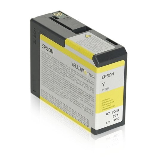 Cartucho de Tinta Original Epson T5804 Amarillo