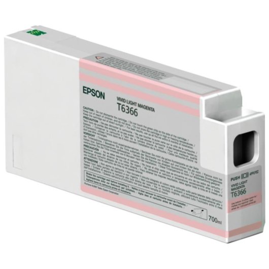 Cartucho de Tinta Original Epson T6366 Magenta Claro 700 ml