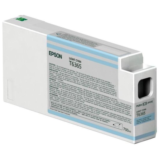 Cartucho de Tinta Original Epson T6365 Cian Claro 700 ml