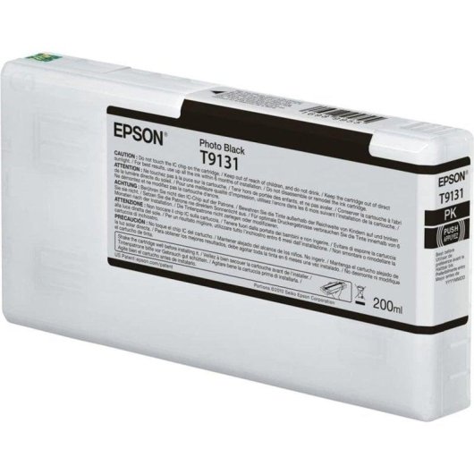 Cartucho de Tinta Original Epson T9131 Negro Foto 200 ml