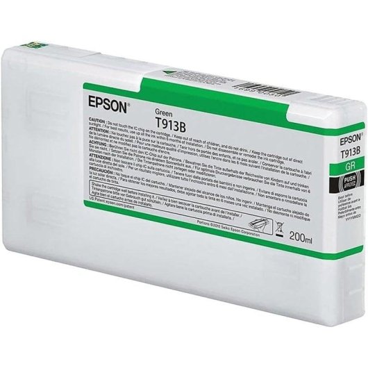 Cartucho de Tinta Original Epson T913B Verde 200 ml