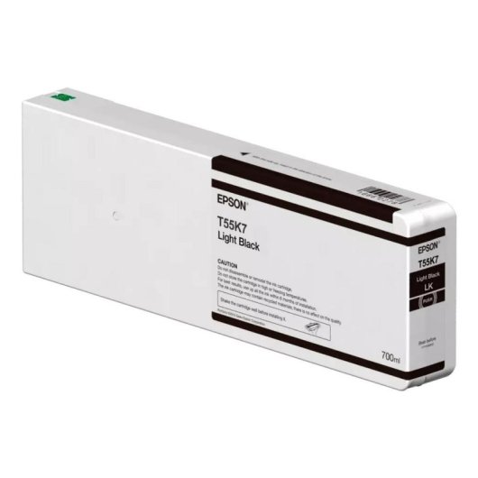 Cartucho de Tinta Original Epson T55K7 Claro 700 ml