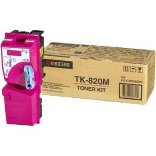 Cartuccia Toner Originale Magenta KYOCERA TK-820M
