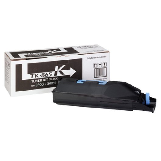 Cartucho de toner KYOCERA TK-865K 1 unidade(s) Original Preto