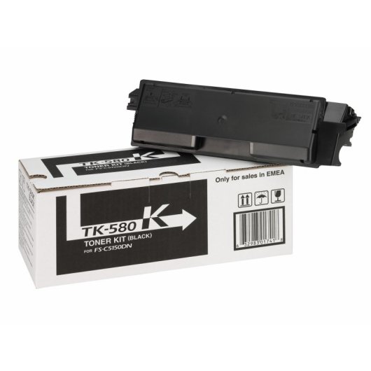 Toner Kyocera TK-580K Origineel Zwart 3500 Pagina's FS-C5150DN