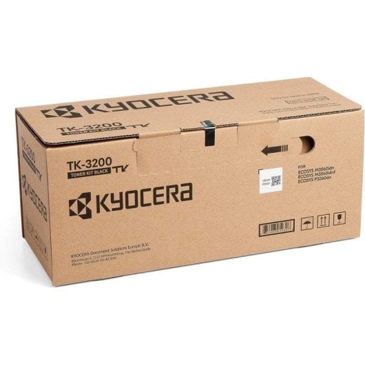 Cartucho de Toner Kyocera TK-3200 Preto Original 40000 Páginas