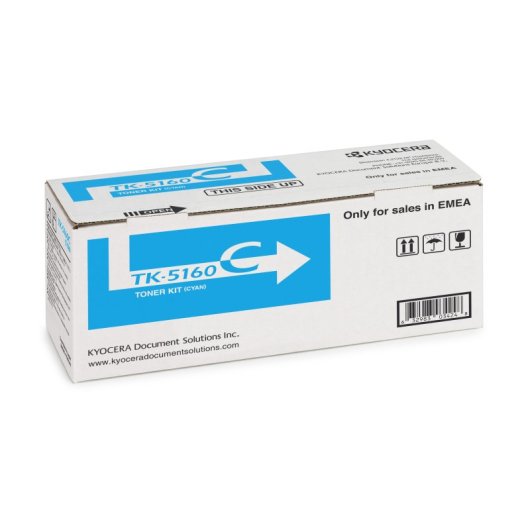Cartuccia toner KYOCERA TK-5160C 1 pz. Originale Ciano