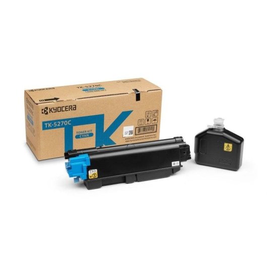 Cartucho de toner Kyocera TK-5270C Ciano 6000 páginas Impressoras M6230cidn